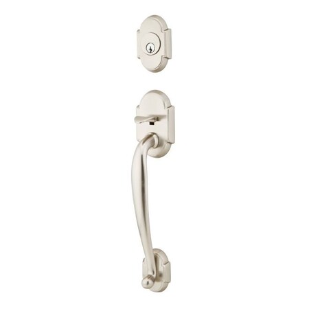 Emtek Satin Nickel Handleset, 4302RLUS15RH 4302RLUS15RH